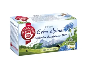 Pompadour Bio-Kräutertee Südtiroler Bergkräuter 20 Beutel 24g