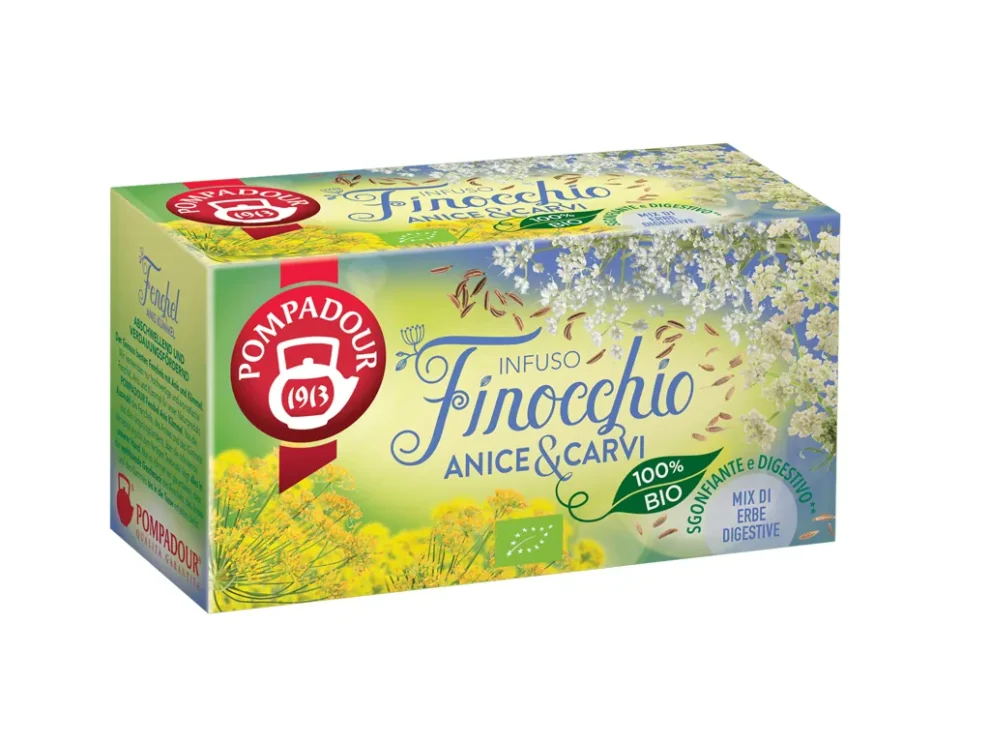 Pompadour Kräutertee Fenchel Anis Kümmel