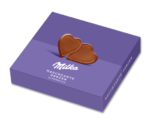 Milka Hauchzarte Herzen 130g