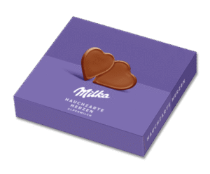 Milka Hauchzarte Herzen 130g