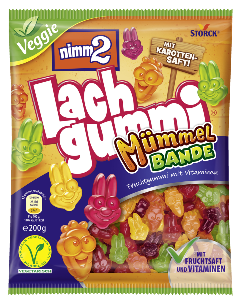 nimm2 Lachgummi Mümmelbande (Vegan) 200g