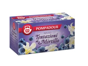 Pompadour Früchtetee Heidelbeer Vanillegruß 20 Beutel 60g