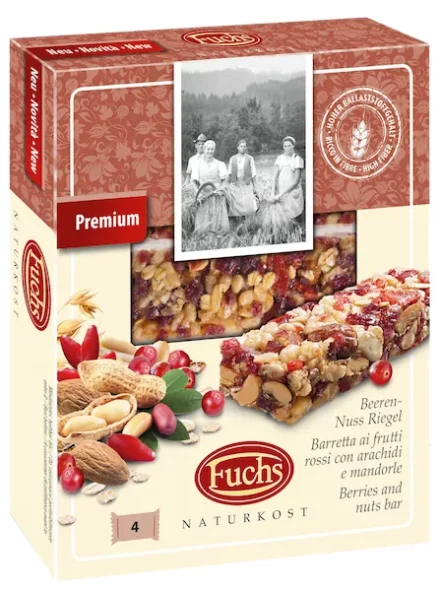 Fuchs Nussriegel Beeren 128g