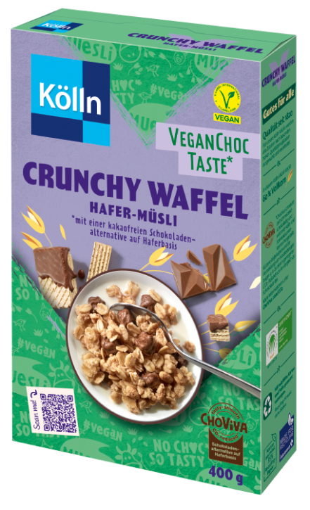 Kölln Crunchy Waffel (Vegan) 400g