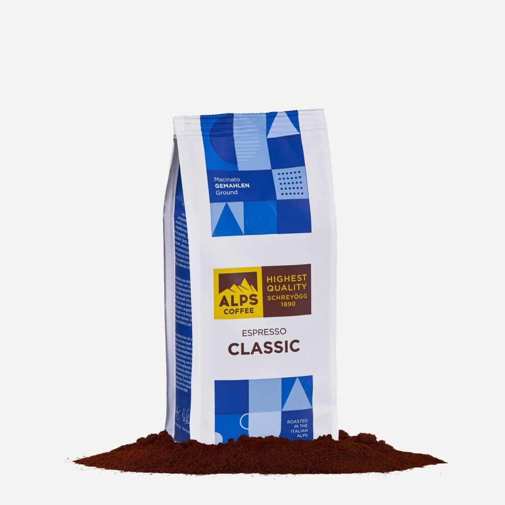 Alps Coffee Espresso Classic gemahlen 250g
