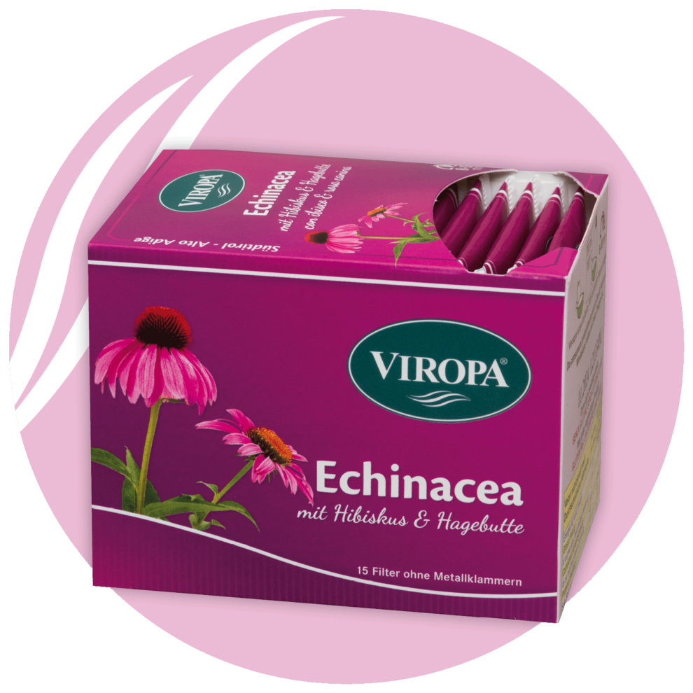 Viropa Kräutertee Echinacea 15 Beutel 30g
