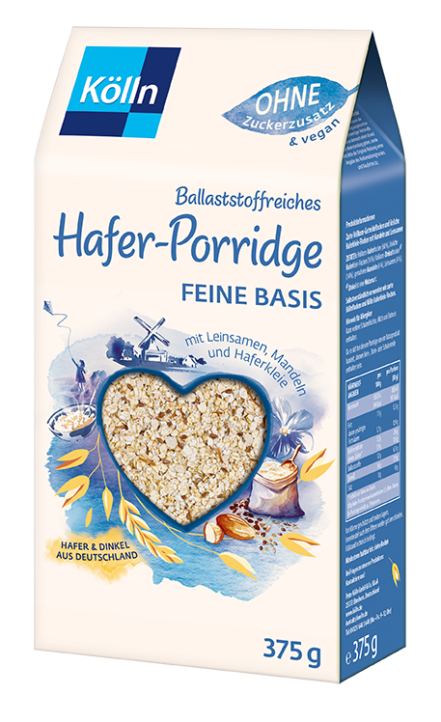 Kölln Hafer-Porridge Feine Basis 375g