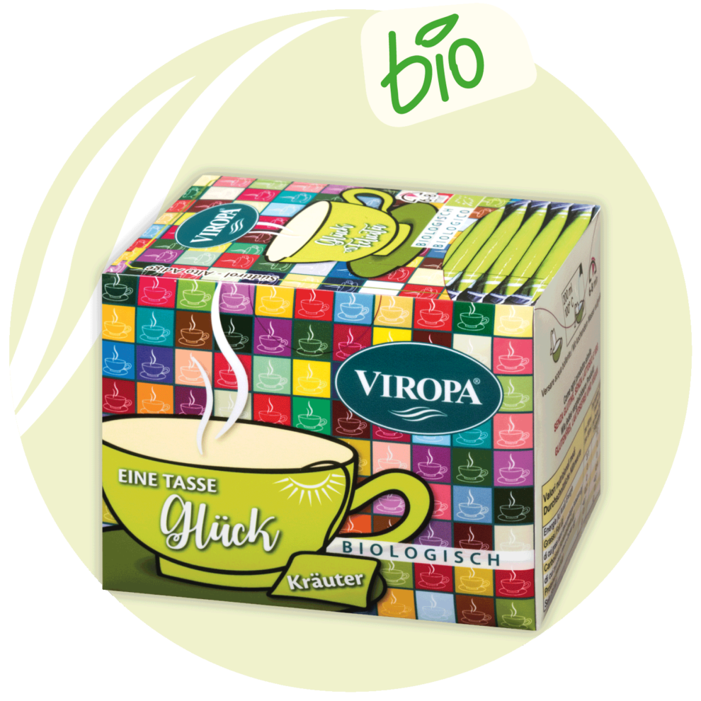 Viropa Bio-Kräutertee Eine Tasse Glück 15 Beutel 25,5g