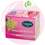 Viropa Bio-Kräutertee Holunderblüten 15 Beutel 19,5g