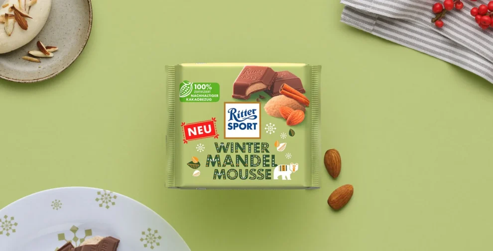Rittersport Winter Mandel Mouse 100g