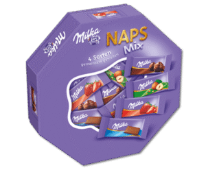 Milka Naps Mix 138g