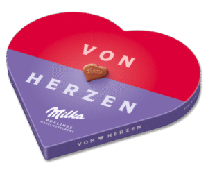 Milka Pralinés Von Herzen 44g