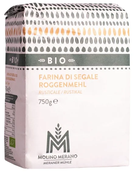 Meraner Mühle Bio Roggenmehl rustikal 750g