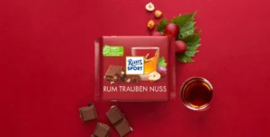 Rittersport Rum Traube Nuss 100g