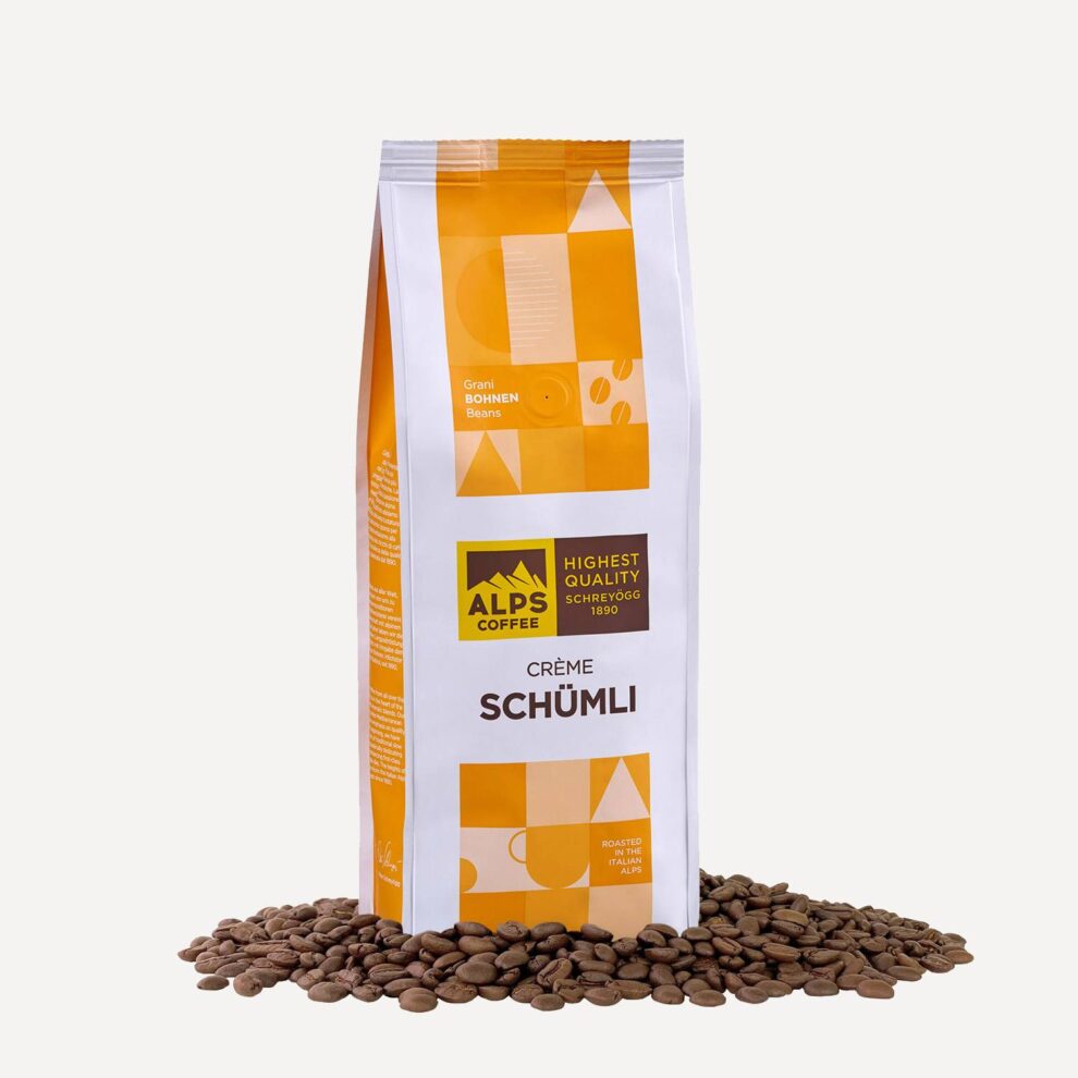 Alpscoffee Kaffee Café Créme Schümli Bohnen 500g