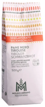 Meraner Mühle Backmischung Tiroler Schwarzbrot 500g