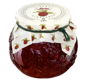 Dárbo Fruchtaufstrich Im Dekorglas Himbeere 640g