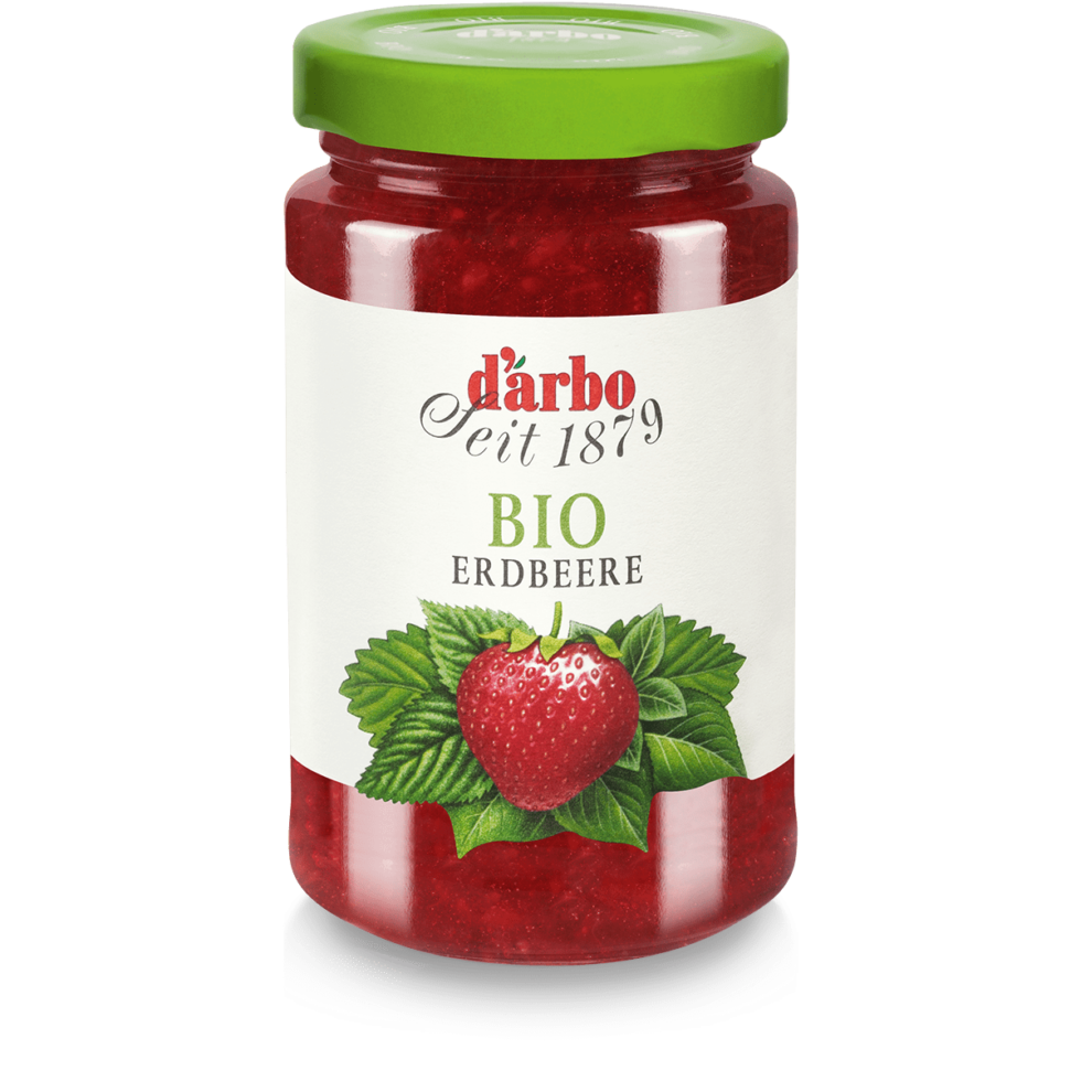 Dárbo Bio-Fruchtaufstrich Erdbeere 260g