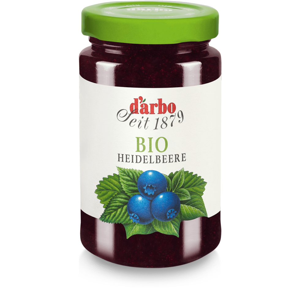 Dárbo Bio-Fruchtaufstrich Heidelbeere 260g