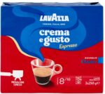 Lavazza Kaffee Crema e Gusto Espresso Röstung Nr.8/10 Gemahlen 2x250g