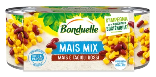 Bonduelle Mais Mix - Mais und Bohnen 3x170g