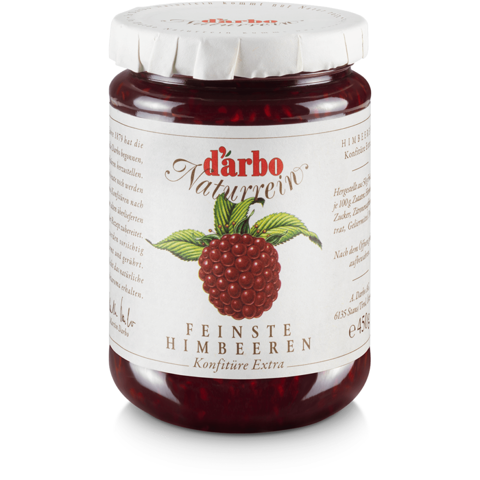 Dárbo Fruchtaufstrich Naturrein Himbeere 450g