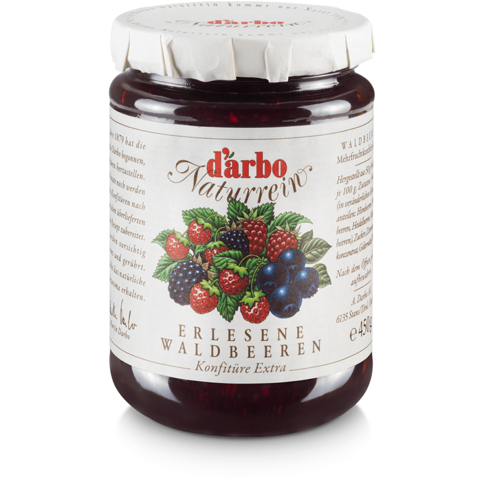 Dárbo Fruchtaufstrich Waldbeeren 450g