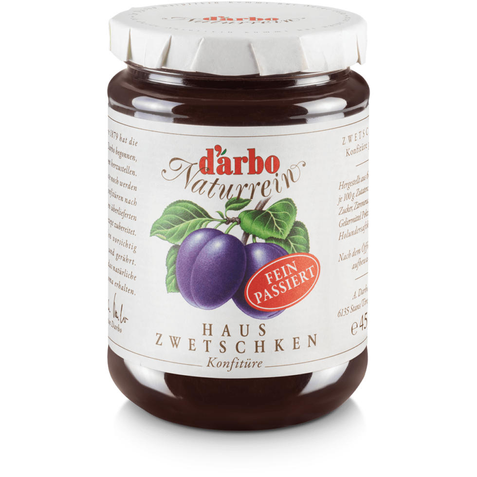 Dárbo Fruchtaufstrich Naturrein Zwetschge 450g