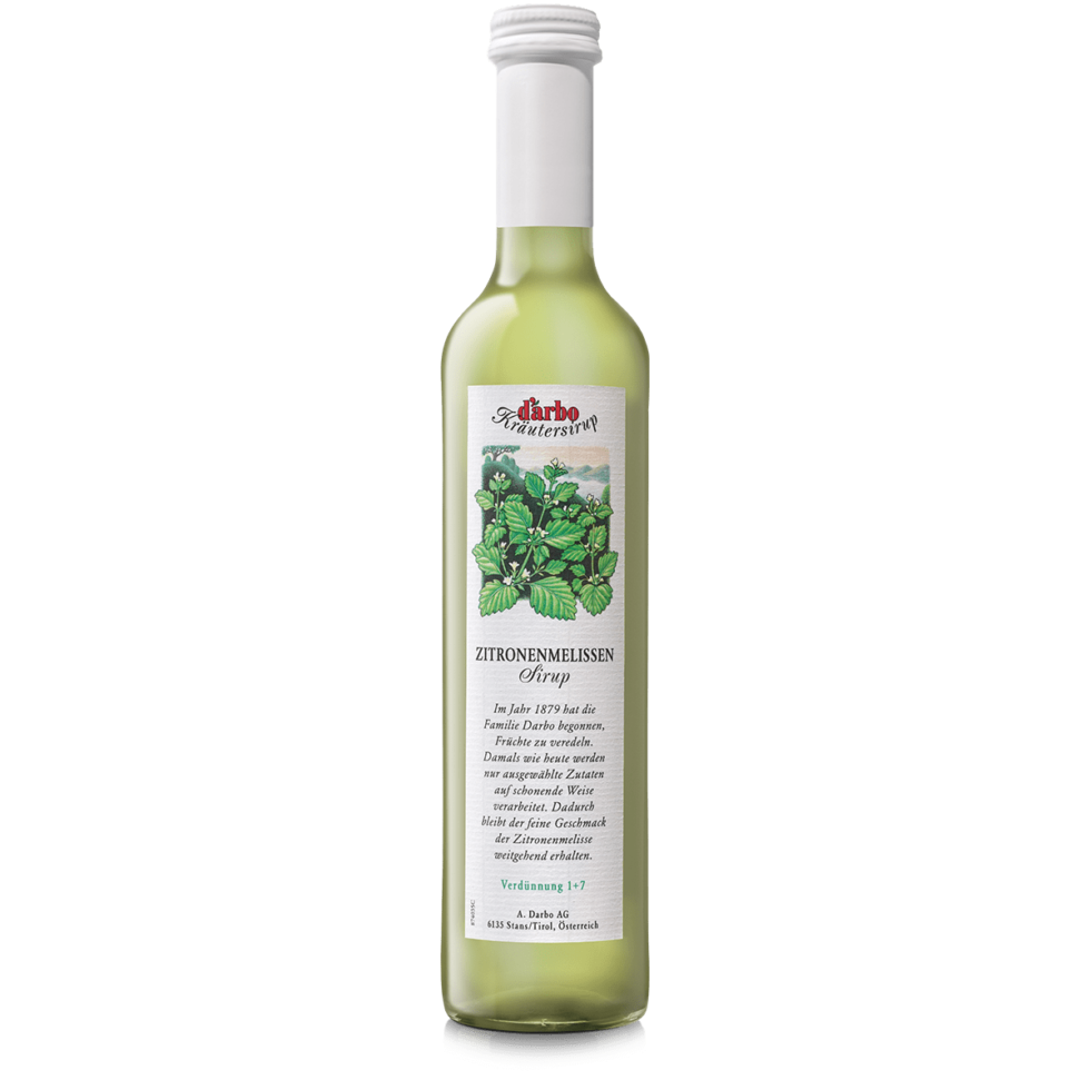 Dárbo Sirup Zitronenmelisse 500ml