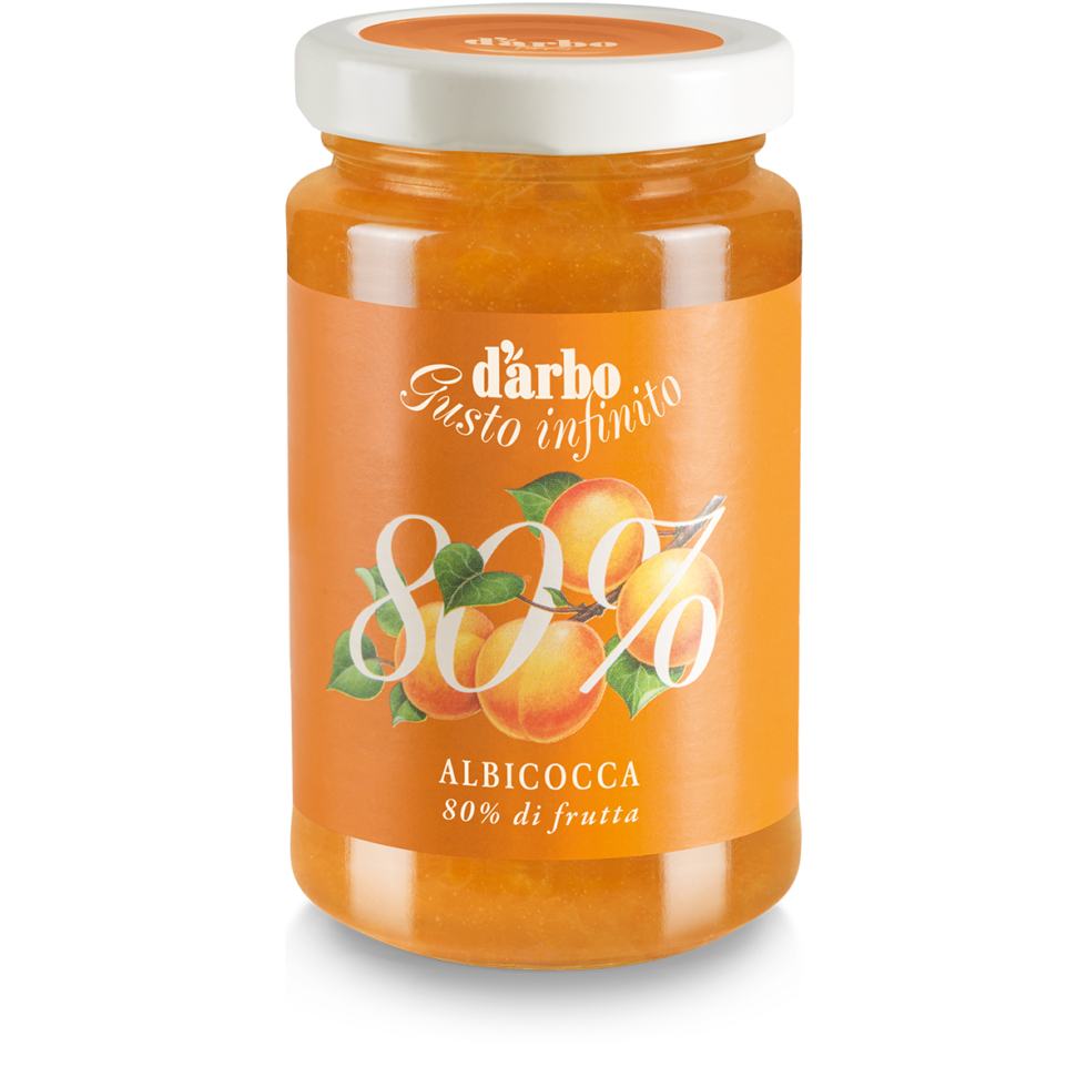 Dárbo Fruchtaufstrich 80% Frucht Marille 250g