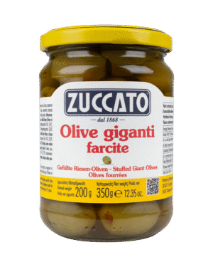 Zuccato gefüllte Riesenoliven (Chilipaste) 200g