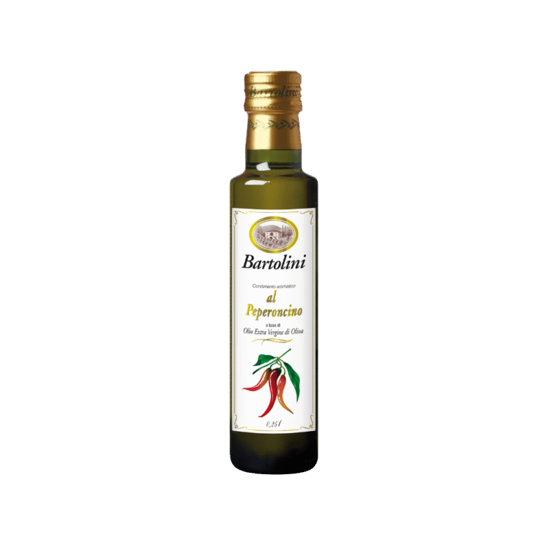 Bartolini Olivenöl Extra Vergine mit Peperoncino 0,25l
