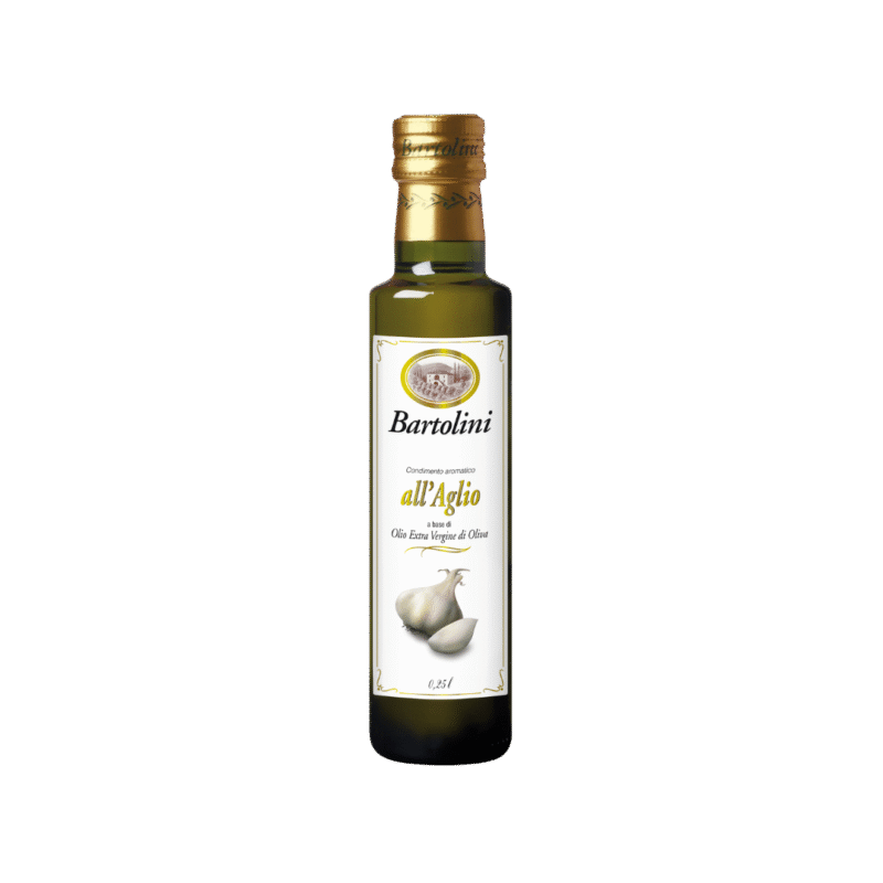 Bartolini Olivenöl Extra Vergine mit Knoblauch 0,25l