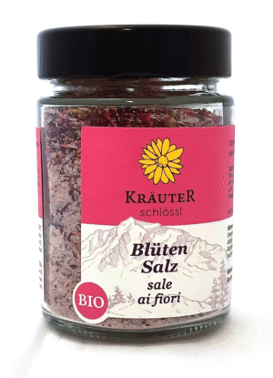 Kräuterschlössl Bio Kräutersalz Blüten 170g