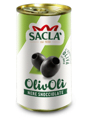 Saclá Schwarze Oliven (entsteint) 150g