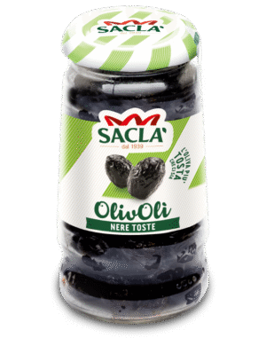 Saclá Schwarze Oliven (geröstet) 200g
