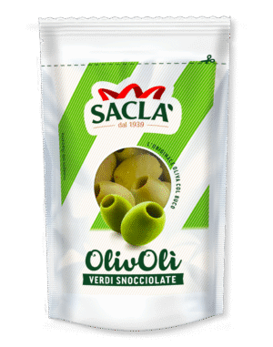Saclá Grüne Oliven (entsteint) 85g