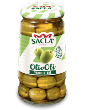 Saclá grüne Oliven (ganz)