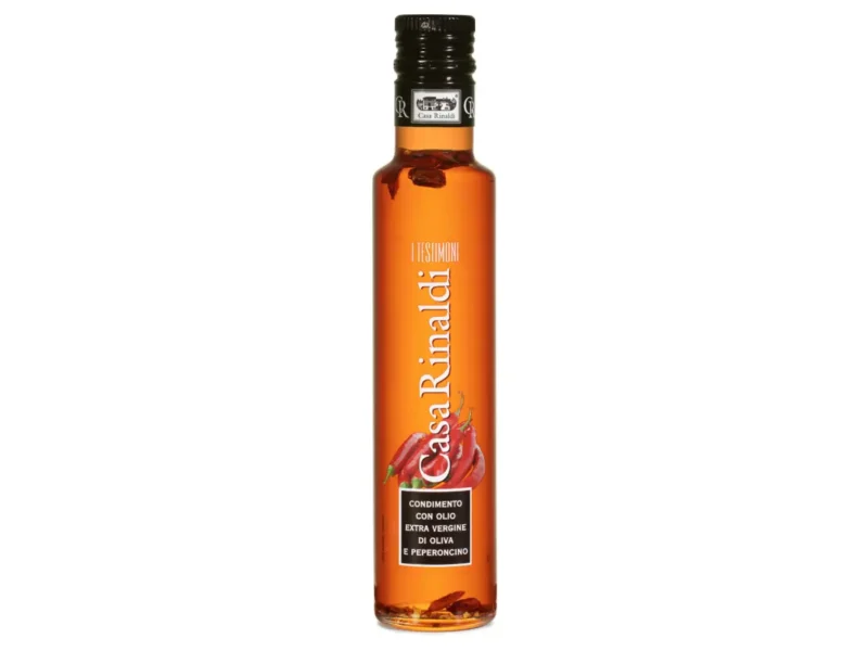 Casa Rinaldi Olivenöl Extra Vergine mit Peperoncino 0,25l