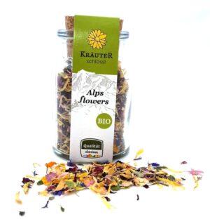 Kräuterschlössl Bio Essbare Blüten Alps Flowers 8g