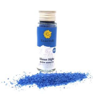 Kräuterschlössl Bio Kräuterzucker Blaue Süße 20g