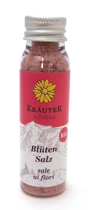 Kräuterschlössl Bio Kräutersalz Blüten 39g