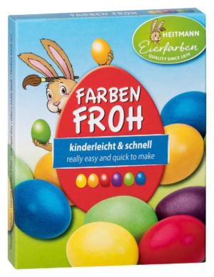 Heitmann Eierfarben Farbenfroh 6 Farben