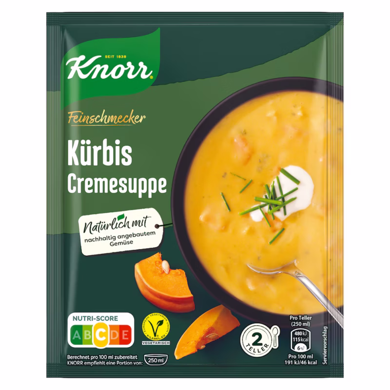 Knorr Feinschmecker Kürbiscremesuppe 75g