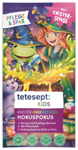 tetesept kids Knisterbad Farbwechselbad Hokuspokus 50g