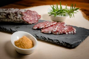 Mair Rehsalami mit Oliven 200-250g
