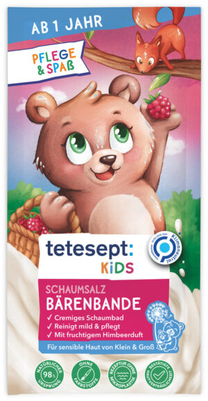 tetesept Kids Schaumsalz Bärenbande 25g