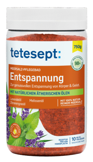 tetesept Meersalz Pflegebad Entspannung 750g