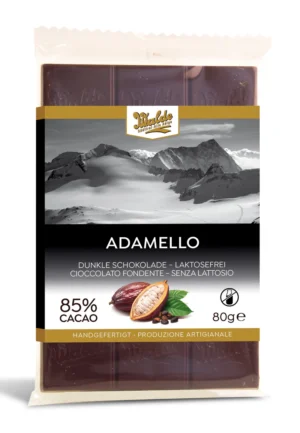 Walde Schokolade 85% Adamello Zartherb (Laktosefrei) 90g