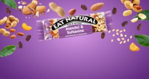 EAT NATURAL Riegel Mandel und Sultaninen (3x40g) 120g